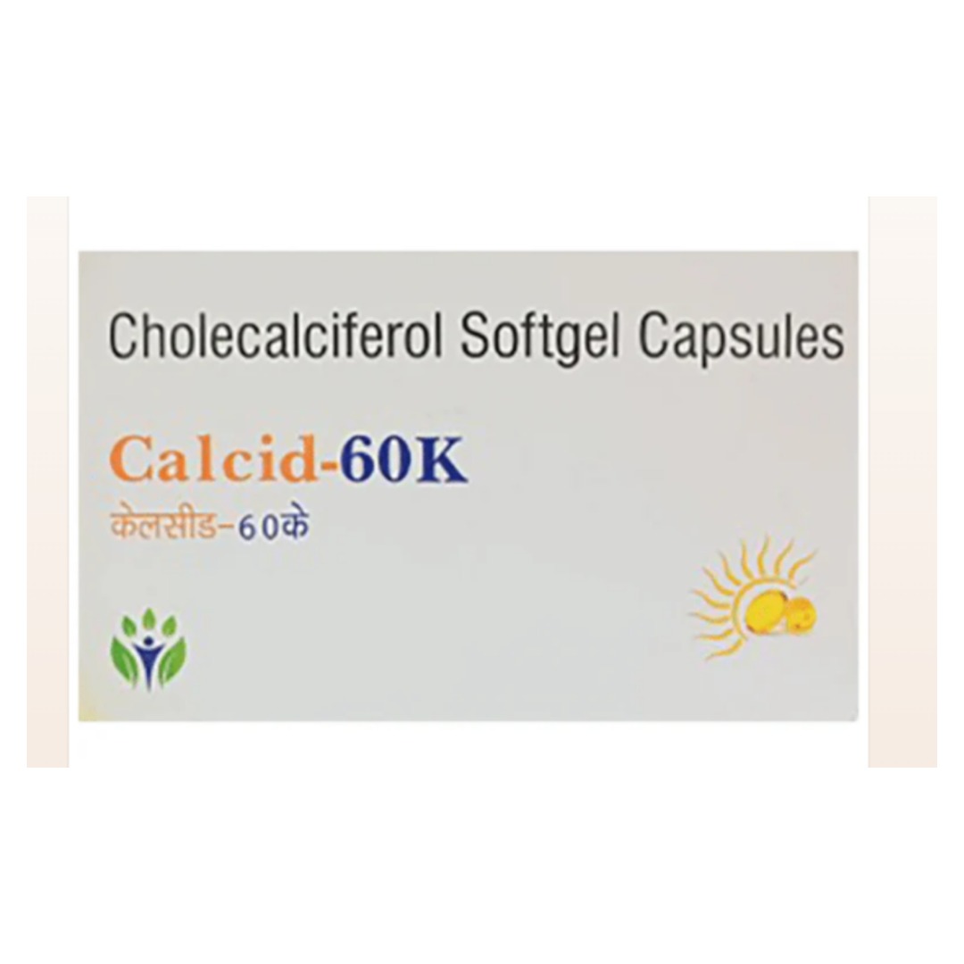 Calcid 60k Softgel Capsule